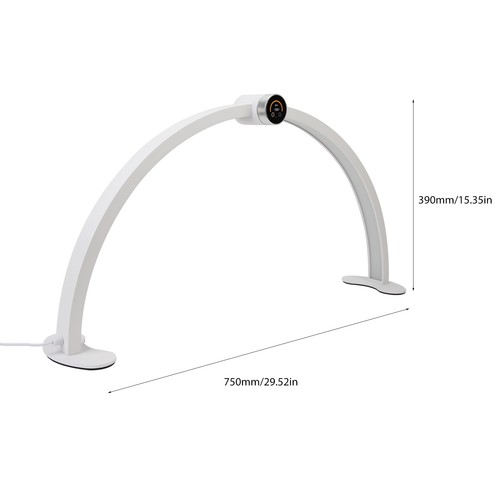 Luce mezza luna led - mezza,