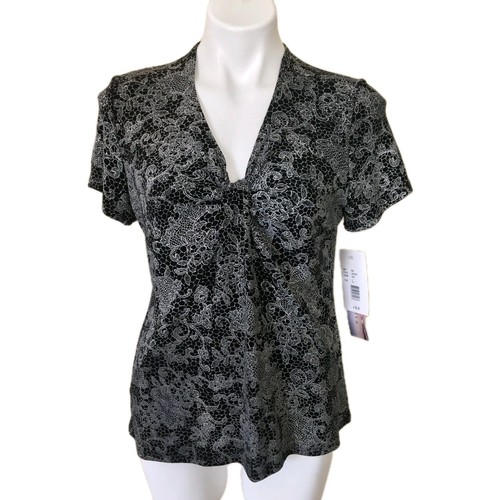 Camicia nera manica corta half - manica,